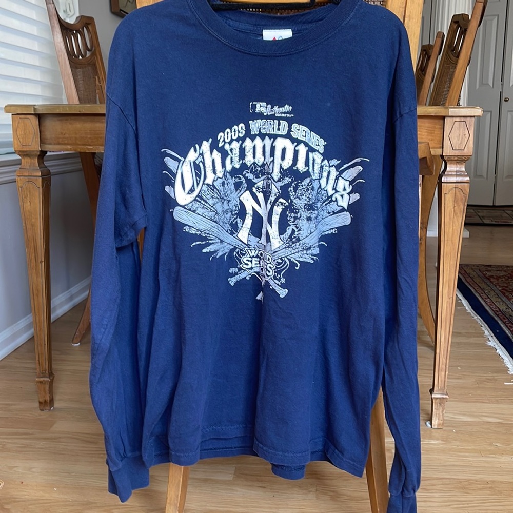 Yankees 2009 World Series Champions Vintage Tee Size L